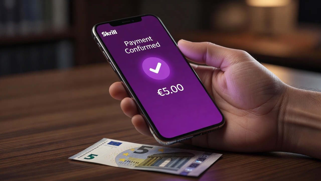 Průvodce vkladem 5€ přes Skrill do online casina - skrill casino 5€